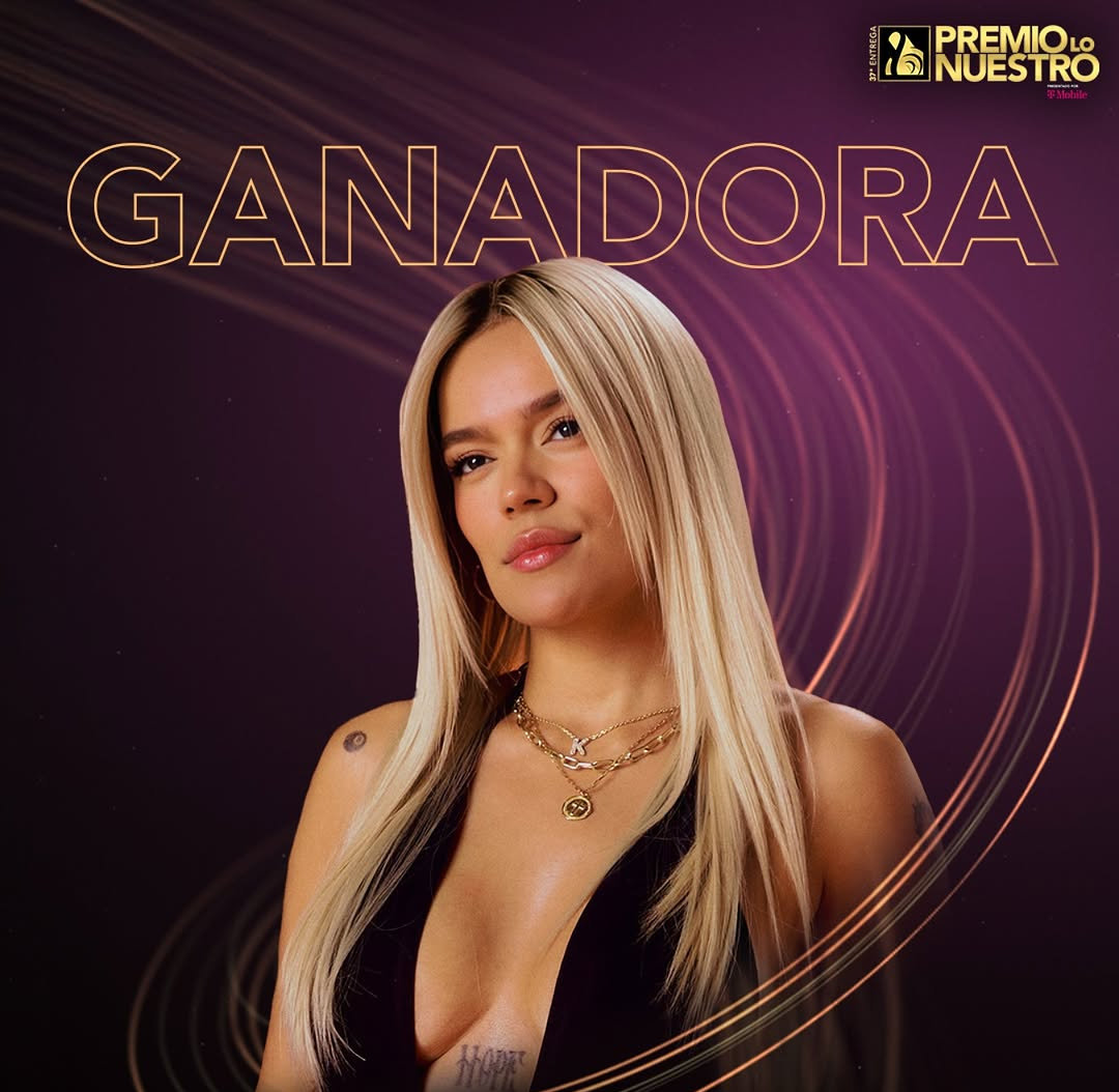 Karol G se lleva el premio a ‘Canción del Año’ en Premio Lo Nuestro 2025