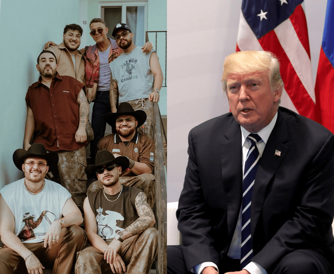 Grupo Frontera rompe el silencio tras la polémica por supuesto apoyo a Donald Trump