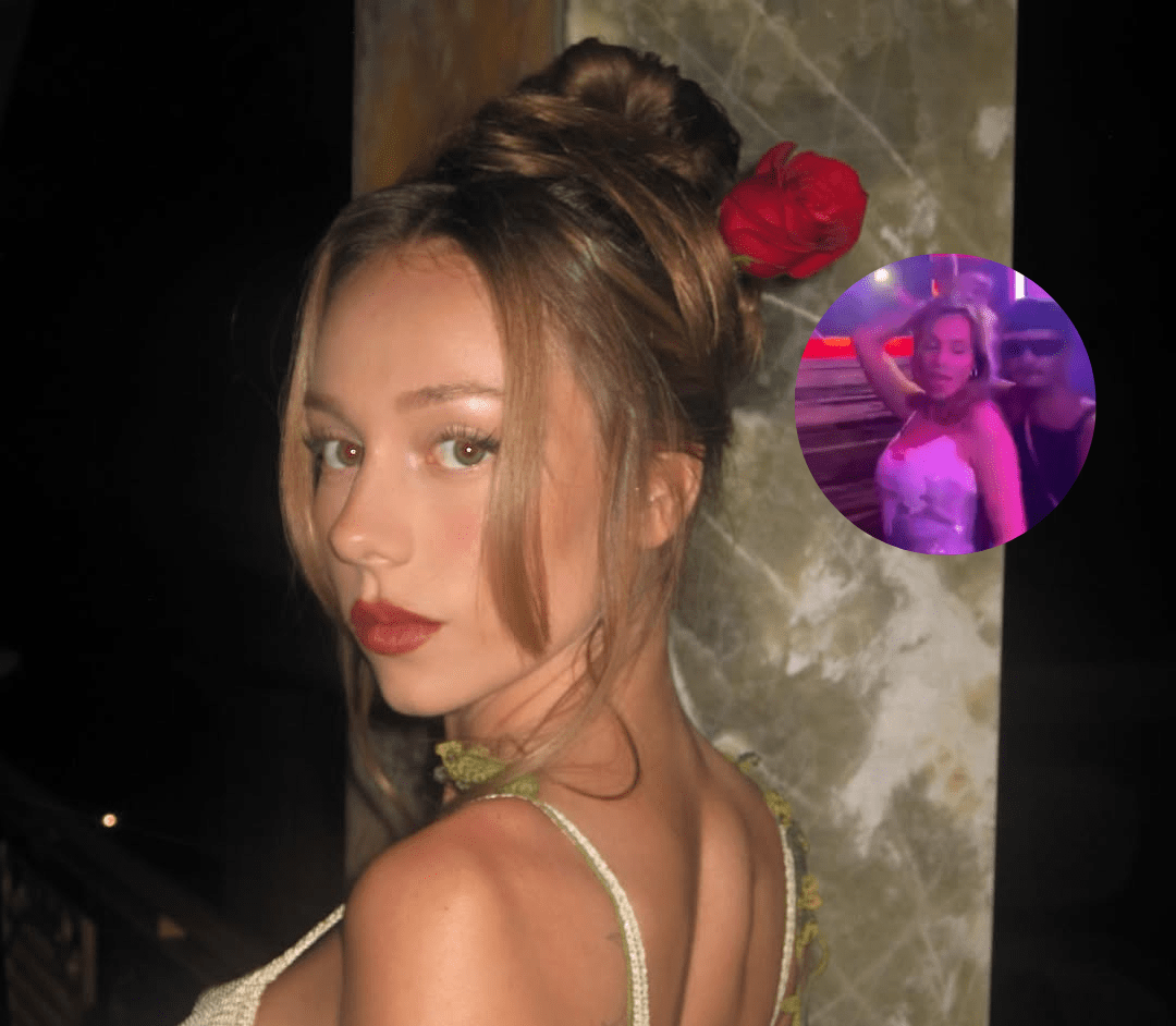 Ester Expósito apareció sin aviso en una discoteca de Bogotá