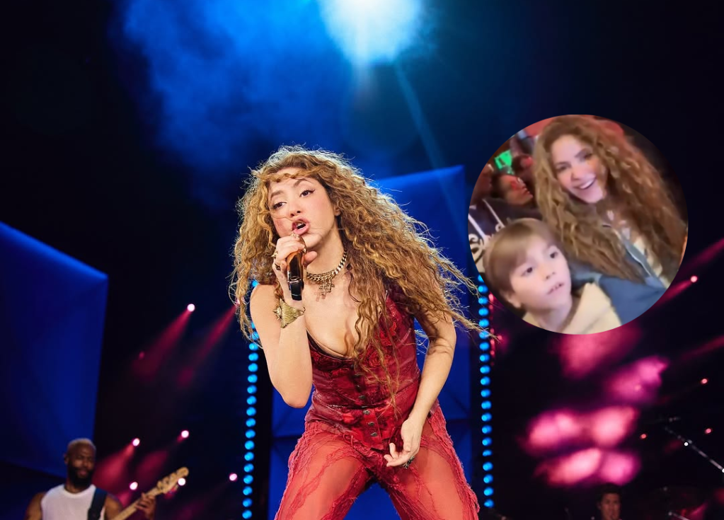 Shakira desata caos en Bogotá y revoluciona Andrés Carne de Res con sus&nbsp;hijos
