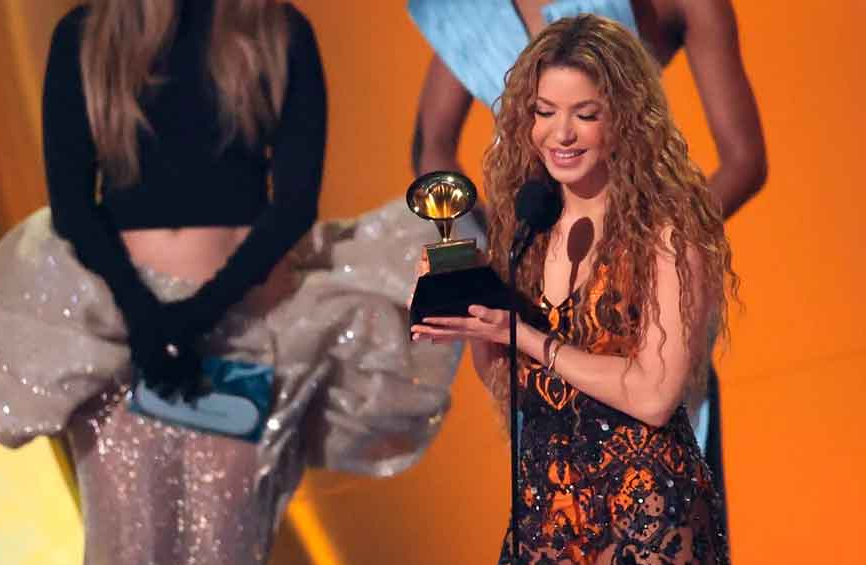 Shakira brilla en los Grammy 2025 con una impactante presentación y un nuevo premio a su&nbsp;carrera