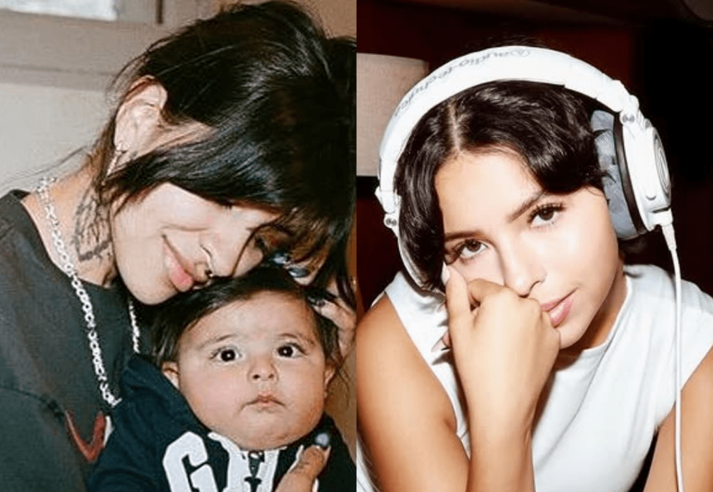 Cazzu planea un proceso legal para alejar a Ángela Aguilar de su hija&nbsp;Inti