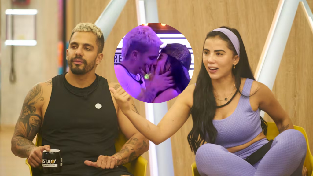 Karina García y Altafulla Encienden La Casa de los Famosos con un Beso que Sacude el&nbsp;Reality