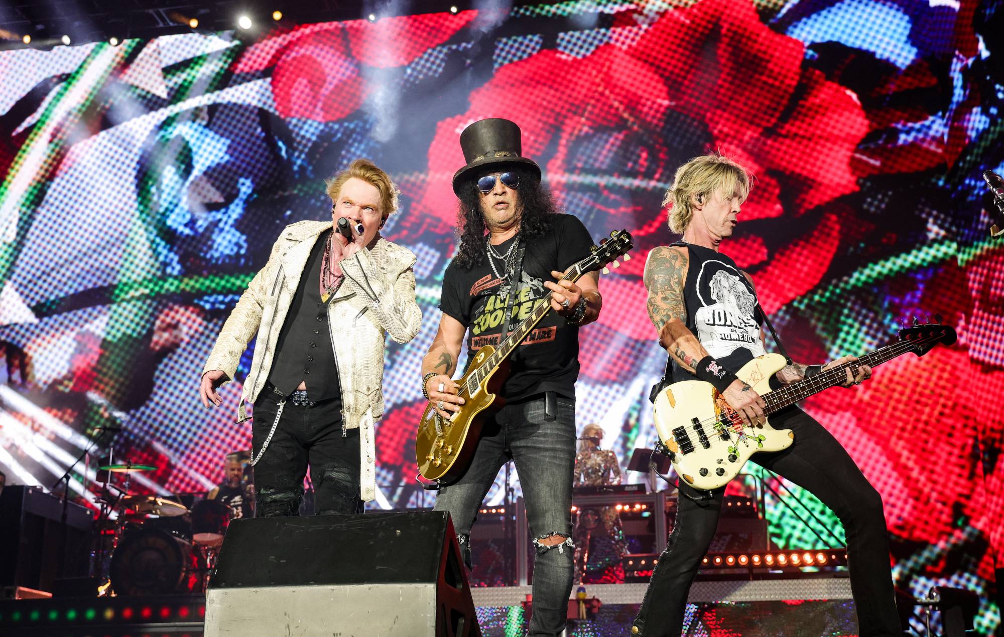 Guns N’ Roses aviva rumores de un regreso explosivo a Colombia en 2025