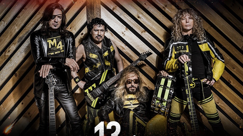 Stryper celebra 40 años de metal en Bogotá