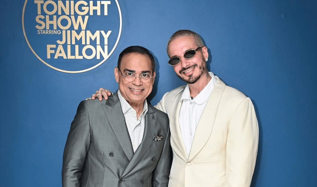J Balvin y Gilberto Santa Rosa deslumbran con ‘Misterio’ en ‘Tonight&nbsp;Show’