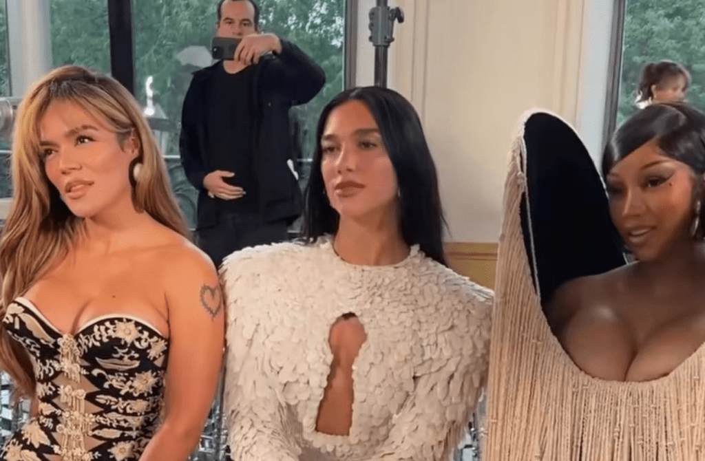 Karol G, Cardi B y Dua Lipa: juntas en París por la Semana de la&nbsp;Moda