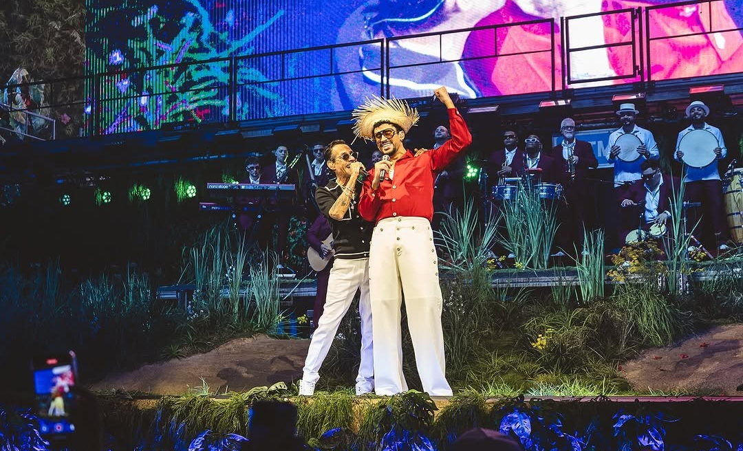 Bad Bunny cierra su residencia en Puerto Rico con Marc Anthony y rompe récord global