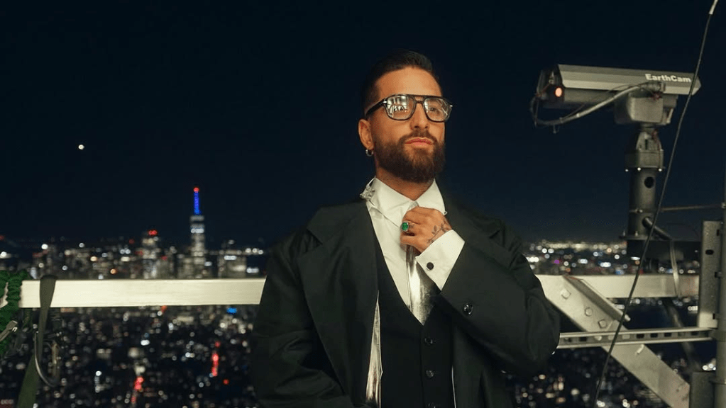 Maluma hizo historia al cantar desde el Empire State Building en Nueva&nbsp;York