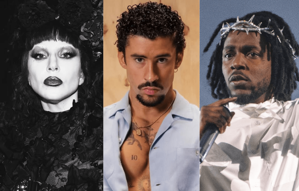 Bad Bunny, Lady Gaga y Kendrick Lamar lideran las nominaciones a los Grammy&nbsp;2026