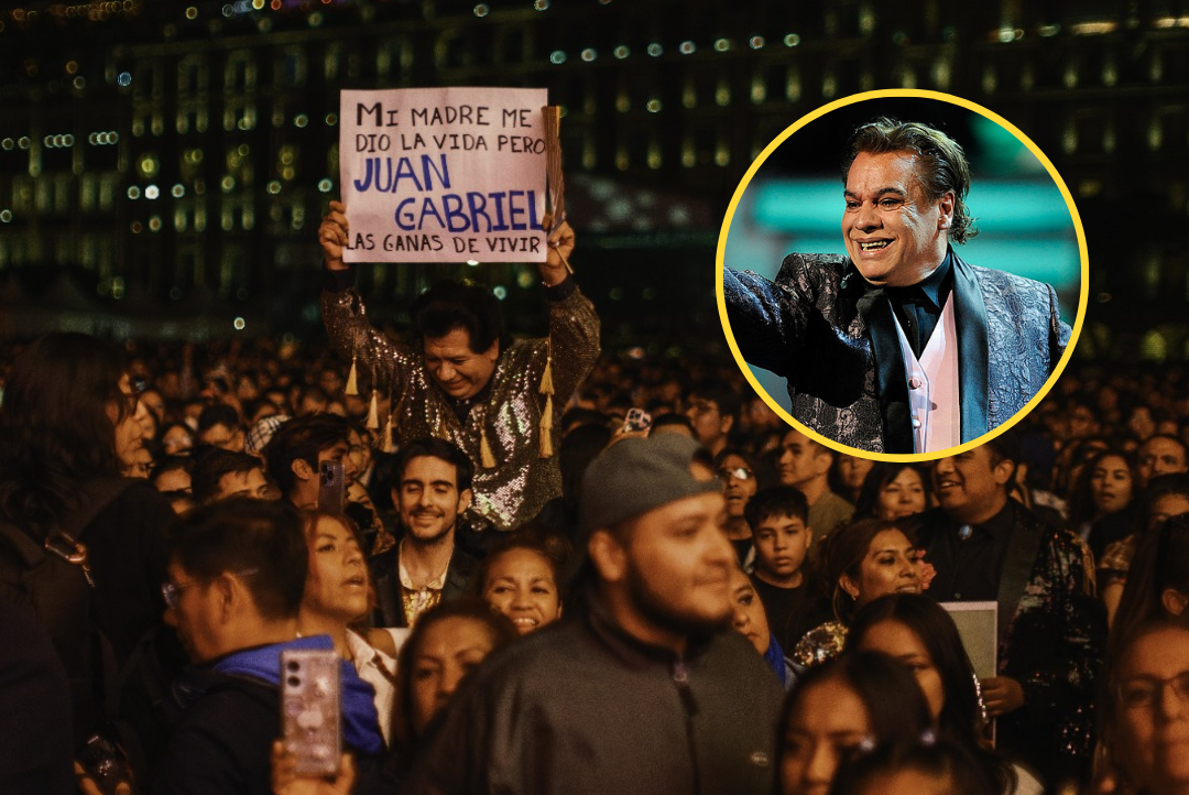 Juan Gabriel reunió a 170 mil almas en el Zócalo con un tributo monumental a su legado