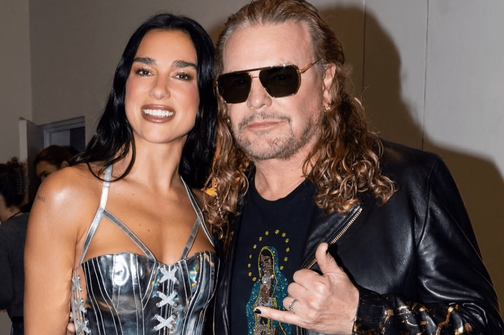 Dua Lipa sorprende en México al cantar «Oye Mi Amor» de Maná junto a Fher&nbsp;Olvera