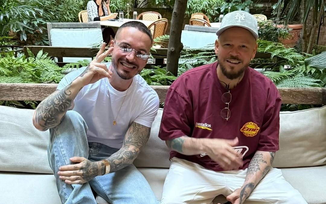 J Balvin y Residente cierran el año reconciliados y sorprenden con una foto juntos
