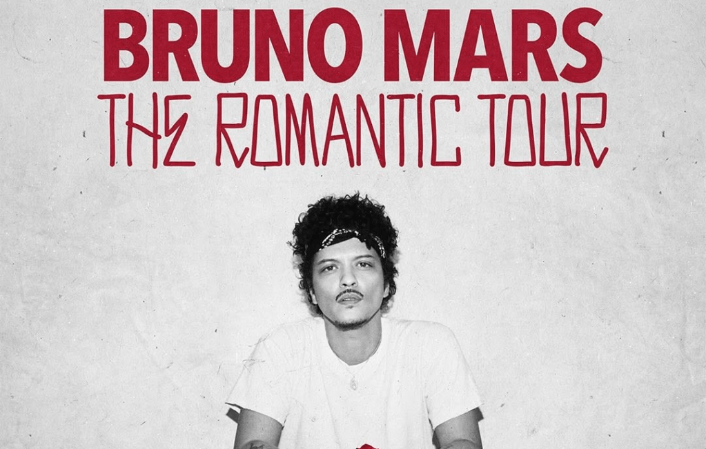 Bruno Mars regresa a los estadios con “The Romantic Tour”, su primera gira global en casi una década
